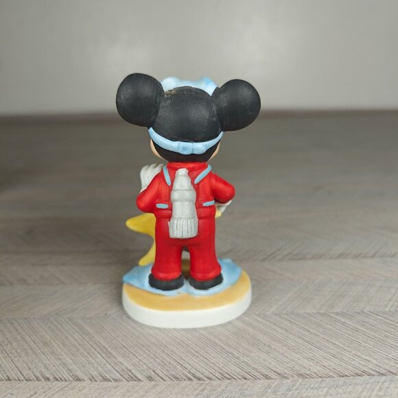 Vintage Walt Disney Productions Mickey Mouse Scuba Diver Bisque Figurine - Picture 3 of 6